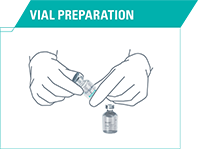 Step 1: Vial preparation - dark mode